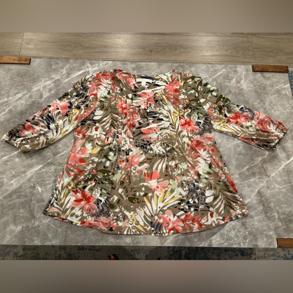 Floral Print Women's Top